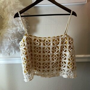 🌀NEW🌀Anthropologie Cropped Tanktop